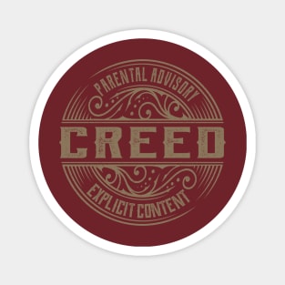 creed vintage ornament Magnet